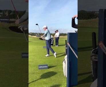 Robert MacIntyre Driver Front on Carnoustie 2024 #golf #golfswing #golftechnique