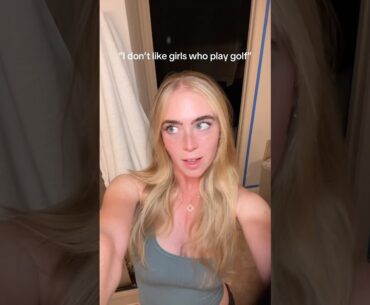 Girls who play golf ￼