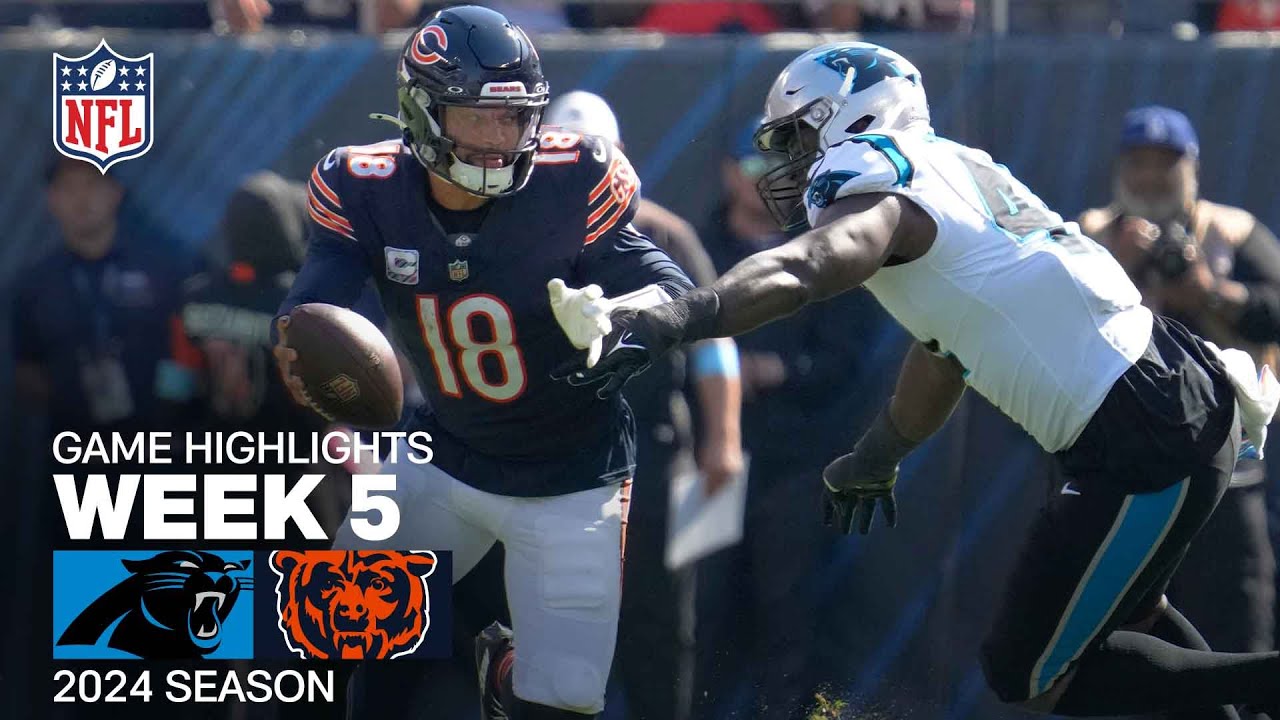 Carolina Panthers vs. Chicago Bears Game Highlights | NFL 2024 Season Week 5 Carolina Panthers vs. Chicago Bears Game Highlights | NFL 2024 Season Week 5