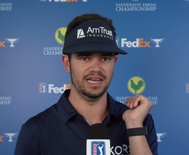 Beau Hossler Saturday Flash Interview 2024 Sanderson Farms Championship