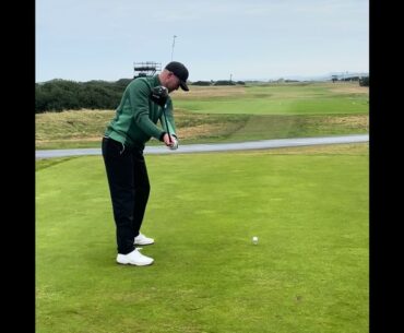 Richard Mansell Slow Motion Tee Shit 2024 St Andrews Dunhill