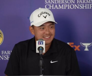 Kevin Yu Winner Press Conference 2024 Sanderson Farms Championship