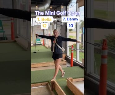 Hole 6, Championship Match Mini Golf Open | 1. Bella vs 7. Danny #minigolf