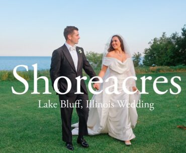 Dream Wedding at Shoreacres Golf Club // Lake Bluff Teaser