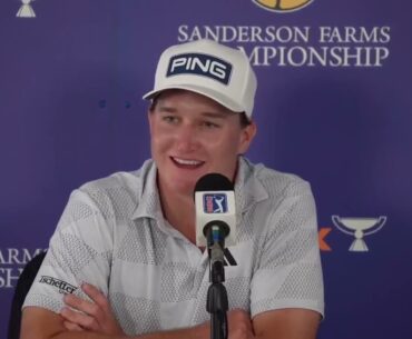 Matt MCCarty Wednesday Press Conference 2024 Sanderson Farms Championship