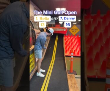 Hole 8, Championship Match Mini Golf Open | 1. Bella vs 7. Danny #minigolf