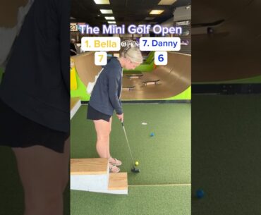 Hole 4, Championship Match Mini Golf Open | 1. Bella vs 7. Danny #minigolf