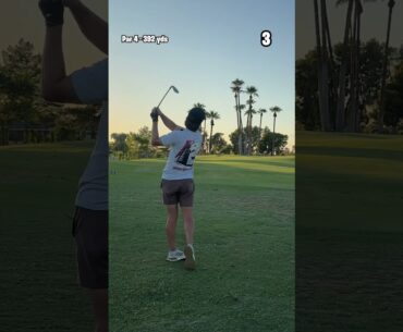 Hole 8 Of BREAKING 90 WITH ONE GOLF CLUB!!