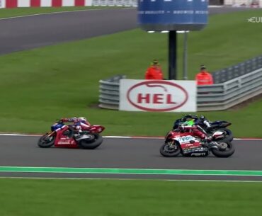 2024 Bennetts British Superbike Championship, RD10, Donington Park, Race 2 highlights
