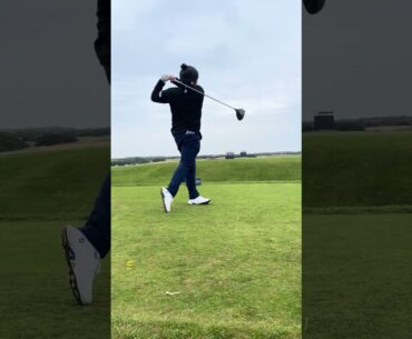 Louis Albertse Driver Swing Face On St. Andrews 2024 #golf