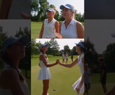Draining putts #golf #golfgirls #putt