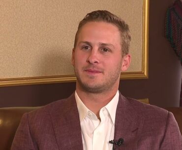 Jared Goff fights tears as he surprises longtime Lions security director with retirement gift