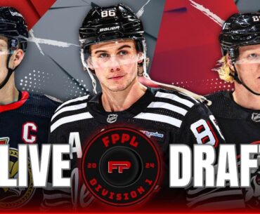 FPPL DIVISION 1 - LIVE Fantasy Hockey Draft Analysis