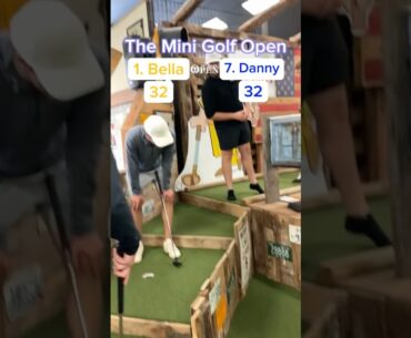 Hole 16, Championship Match Mini Golf Open | 1. Bella vs 7. Danny #minigolf