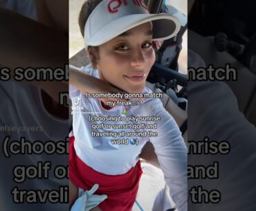 A goal #golfbabe #golfingbuddies #womensgolf #golfgirls