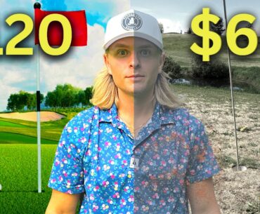 I Played an Expensive Vs Cheap Michigan Golf Course...