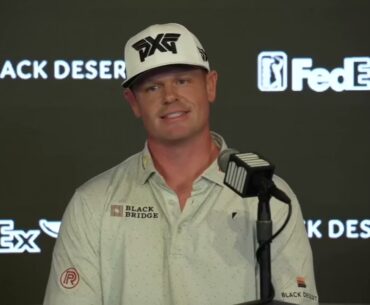 Zac Blair and Patrick Fishburn Tuesday Press Conference 2024 Black Desert Championship