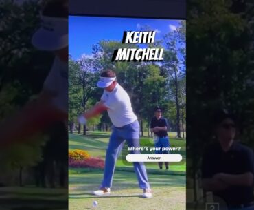 KEITH MITCHELL DRIVER SWING! #shorts #diy #golftips #golf #golfer #short #golfswing #power #tips #1m