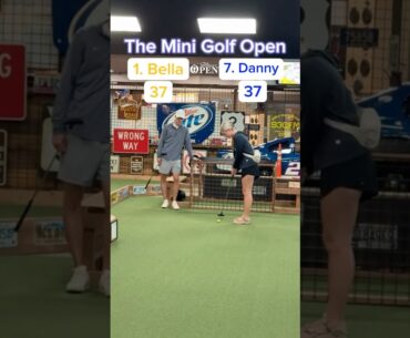 Hole 18, Championship Match Mini Golf Open | 1. Bella vs 7. Danny #minigolf