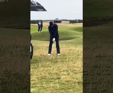 Yannik Paul 115 Yards shot St Andrews Dunhill Day 4, Hole 12 #golf