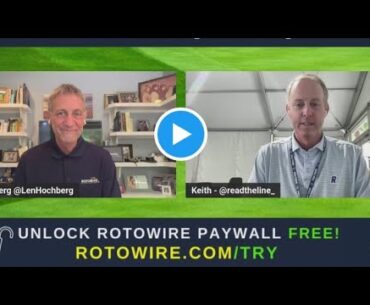 RotoWire Rundown: Special air time, new course, top DFS/betting plays