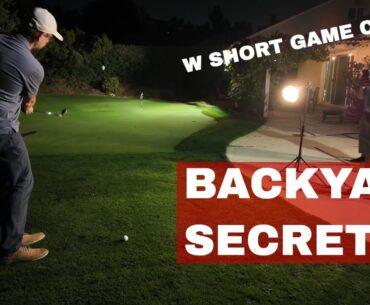 I took a lesson w the new TOUR COACH that teaches in HIS BACKYARD! #golf