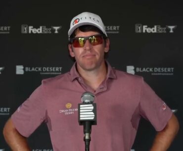 Ben Kohles Thursday Flash Interview 2024 Black Desert Championship