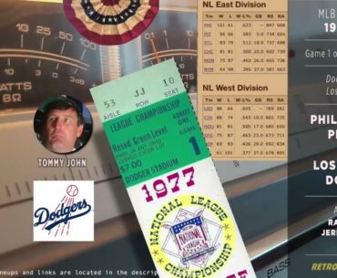 1977-Oct-04 • PHI/LAD • NLCS G1 • Philadelphia Phillies vs Los Angeles Dodgers - Radio Broadcast