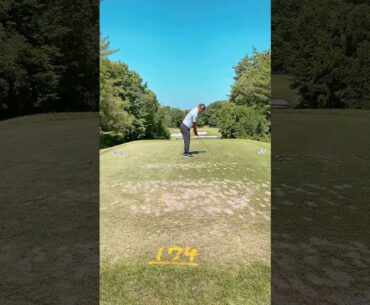 #時松隆光  プロ　第91回日本プロゴルフ選手権大会 2024 予選2日目　2024/7/5 #golf #ゴルフ #日本プロゴルフ選手権 #志野 OUT4番 #ティーショット #ショートホール