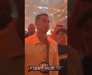 SPEECHLESS Ronaldo REACTION to Usyk BEATING Tyson Fury!