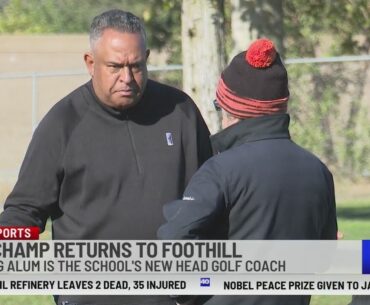 Foothill High School's new golf 'Champ'