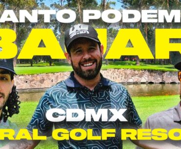 Qué tan bajo podemos tirar en Coral Golf Resort CDMX ⛳️🏙️ Golf Vlog