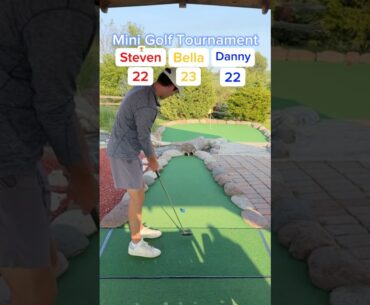 Hole 9, Insane Mini Golf Tournament! #minigolf