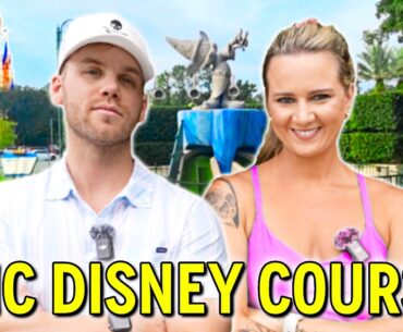 Disney's Crazy ONE OF A KIND Mini Golf Course!