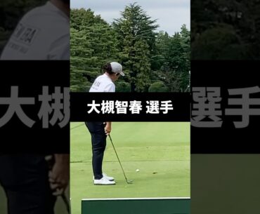 大槻智春選手のアイアンショットのスイング