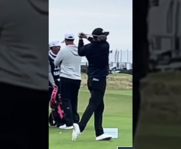 Jens Dantorp Driver Swing 2024 Dunhill St Andrews Day 4 Hole 18 #golfswing #jensdantorp #standrews