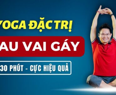 Yoga Đặc Trị Đau Cổ Vai Gáy, Hết Ngay Tê Đau Khớp Vai Cánh Tay | Kim Ba Yoga