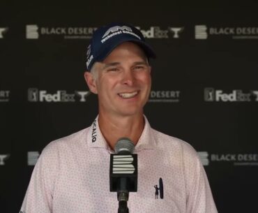 Kevin Streelman Saturday Flash Interview 2024 Black Desert Championship