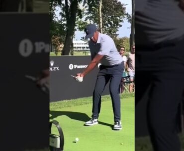 Tony Finau's smooth swing showcases his impressive technique and power. #pga #golf #fullswinggolf