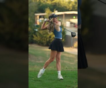 Slow motion driver swing | Grace Charis