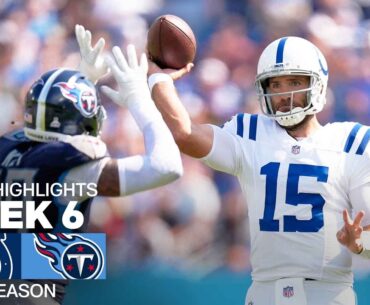 Indianapolis Colts vs. Tennessee Titans | 2024 Week 6 Game Highlights