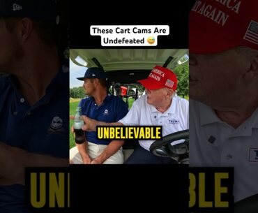 President Trump loves his trees #golf