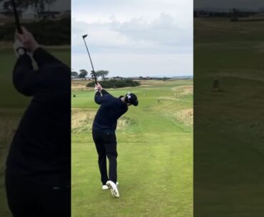 Jens Dantorp Tee Shot (5 wood) St Andrews 2024 Hole 3 #golfswing