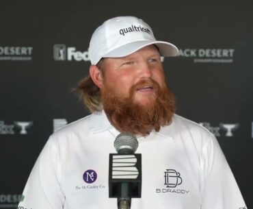 Zac Blair Sunday Flash Interview 2024 Black Desert Championship