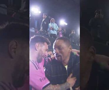 Leo Messi 🤝 Will Smith