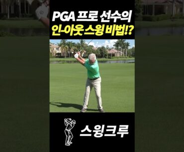 PGA 프로 선수의 인-아웃 스윙 비법!?