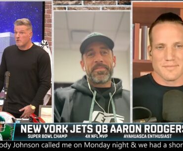Aaron Rodgers Wednesday | The Pat McAfee Show Live | October 9th 2024