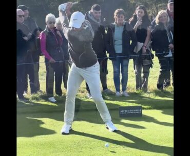Teeing Off to Gunshots: World-Class Golfers Unfazed by the Noise! Rory McIlroy + others 2024
