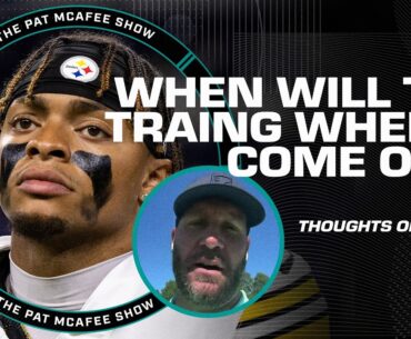 'Time for the TRAINING WHEELS to come off!' - Roethlisberger on Justin Fields | The Pat McAfee Show