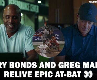 Must-see back-and-forth with Barry Bonds and Greg Maddux!